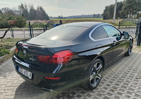 BMW Seria 6 cena 95000 przebieg: 115600, rok produkcji 2011 z Praszka małe 232